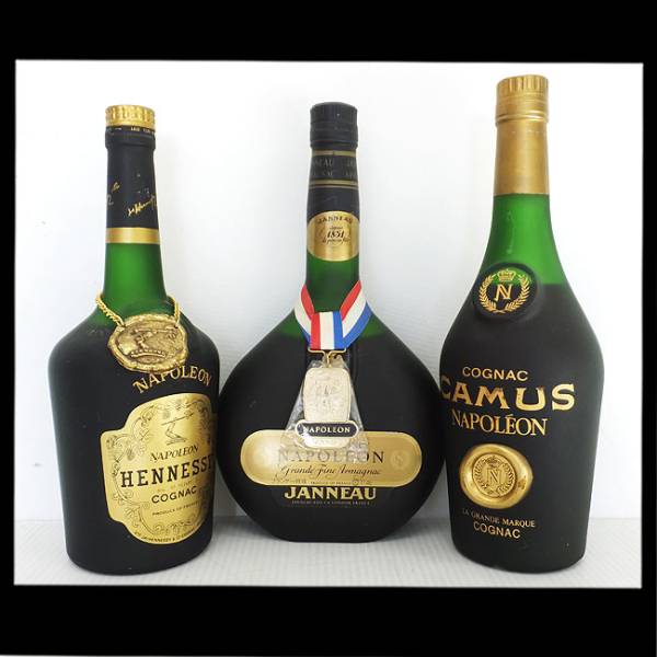 セット【ナポレオン】ヘネシー ジャノー カミュ コニャック お酒