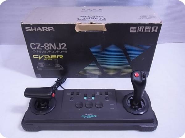 SHARP インテリジェントコントローラー CZ-8NJ2 シャープ SHARP サイバースティック CZ-8NJ2 ジャンク品X68000 SHARP サイバー