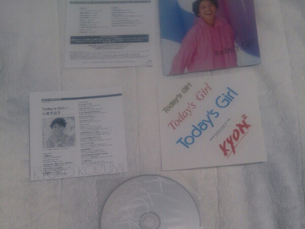 小泉今日子 Today's Girl 紙ジャケ 初回限定 リマスター 帯付
