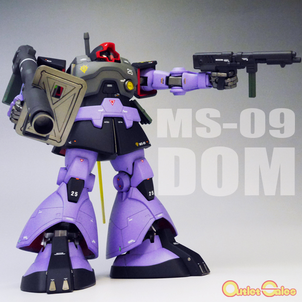 MG 1/100 MS-09 ドム 改修塗装済完成品☆1213y01