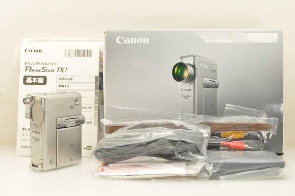 ★新品同様★キャノン CANON POWERSHOT TX-1 ★英雄★#635