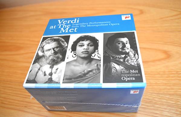 【20枚組】　メトロポリタン歌劇場でのヴェルディ・オペラ
