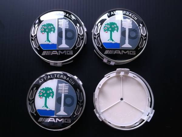 AMG メルセデスベンツ 純正 ベンツ 4個 ホイールセンターキャップ 