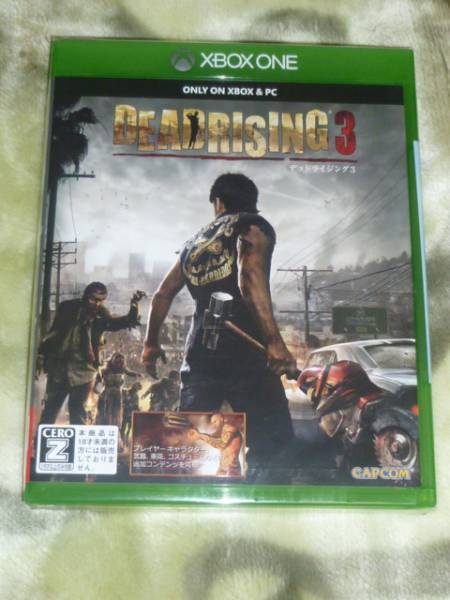 Xbox One Dead Rising 3 デッドライジング3　未開封新品 日本語