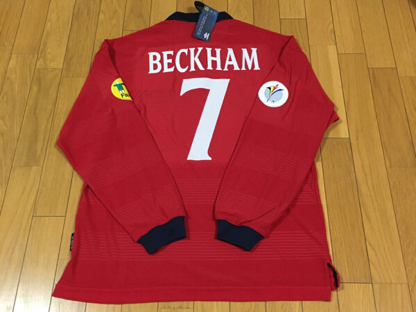 イングランド代表 UMBRO 7番 BECKHAM ユーロ2000 - メルカリ ベッカム