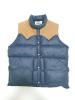Woolrich ダウンベスト レザーヨーク Tenderloin Rocky Mountain