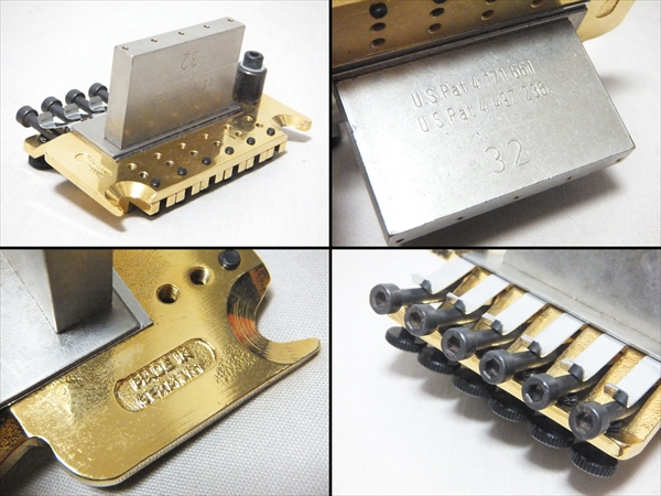 Floyd Rose フロイドローズ ブリッジ ゴールド Originalドイツ製