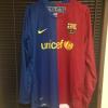 バルセロナ 長袖 正規 ナイキ 美品 バルサ メッシ ネイマール