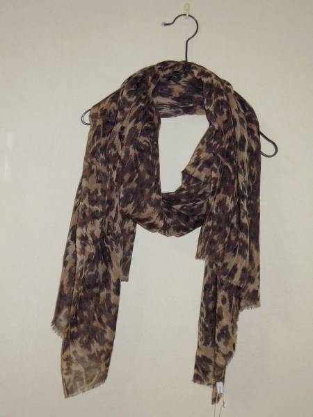 TOMORROWLAND レオパード柄 大判ストール ◇検 トゥモロー
