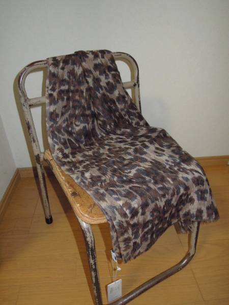 TOMORROWLAND レオパード柄 大判ストール ◇検 トゥモロー