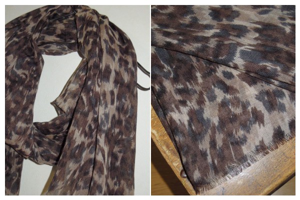 TOMORROWLAND レオパード柄 大判ストール ◇検 トゥモロー