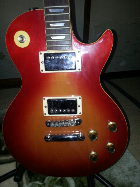 キャメルレスポールスタンダード、セットネック良品格安。