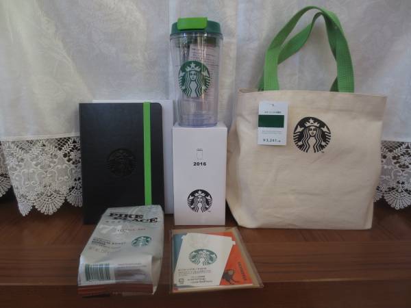 【未開封】スターバックス福袋2016年　3500円★抜取なし