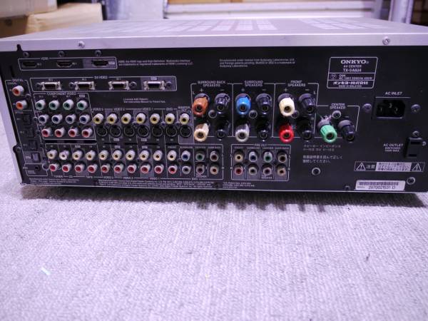 ONKYO □展示品□ONKYO AVレシーバー TX-NR646 税無/保付 7.2ch対応AV