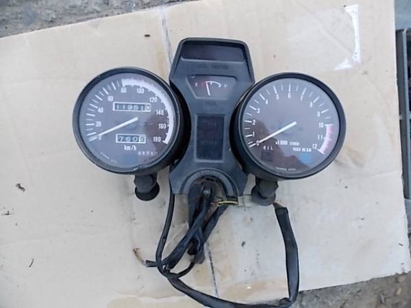 GSX400F GS40XF 純正 当時物 国内 メーター Yahoo!オークション - S482