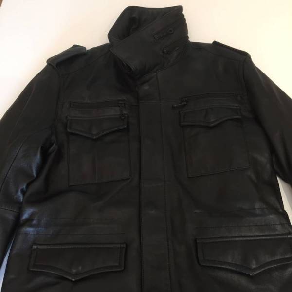 ◇レザージャケット M-65 MALE&CO◇美品（ジュンハシモト AKM) サイズ