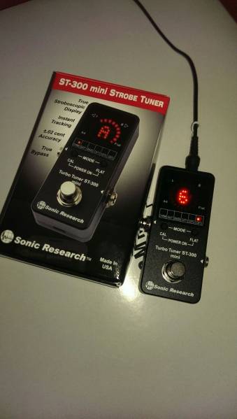 SONIC RESEARCH / ST-300 チューナー おまけつき SONICRESEARCH/ST