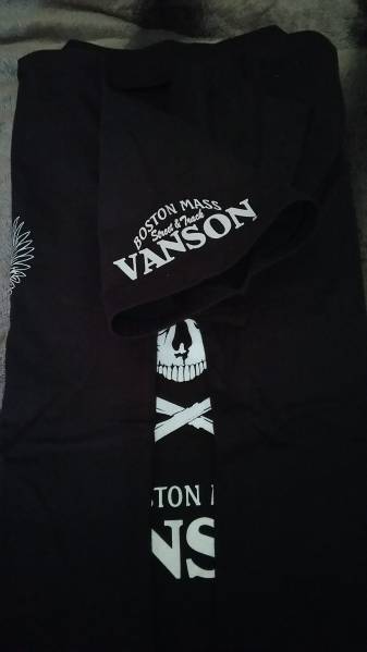 バンソン ポロシャツ L Vanson スカル 未着用