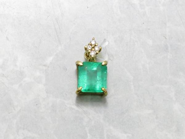 712-0484●宝市/中古/K18/エレガント/ネックレストップ/約1.0g