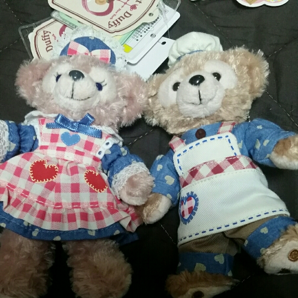 ダッフィー　シェリーメイ　ぬいば　バレンタイン　スイート　