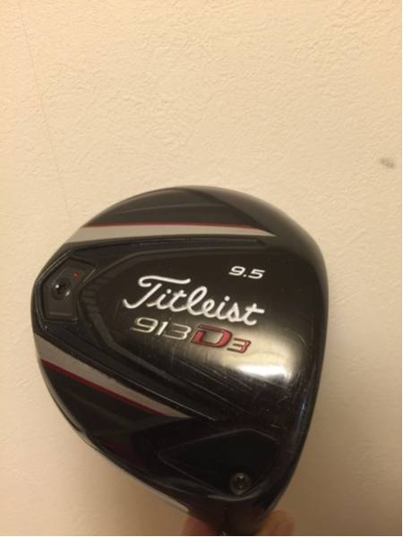 913D3 9.5 ヘッド 付属品あり タイトリスト