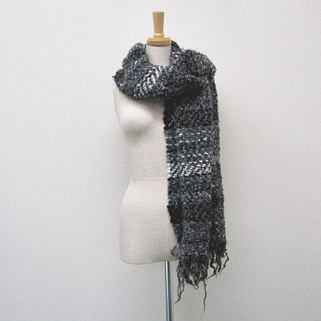 ファリエロサルティ　ニット　ストール　グレー系　　