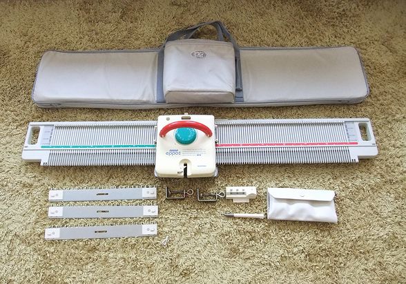 SILVER REED シルバー 編み機 あみむめも eppoⅡ LK330 6.5㎜(編物  