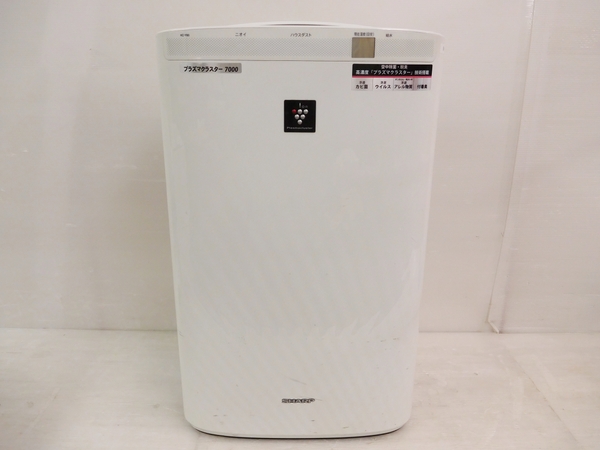 SHARP 加湿 空気 清浄器 プラズマクラスター KC-Y80-W T1652367 冷暖房