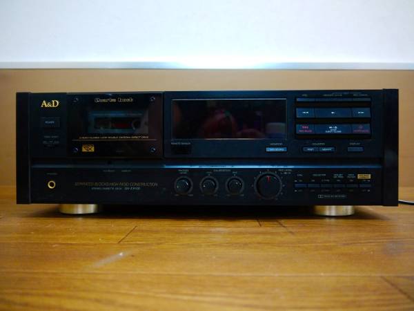 【ジャンク】A&D カセットデッキ GX-Z9100 【1000円～!!】