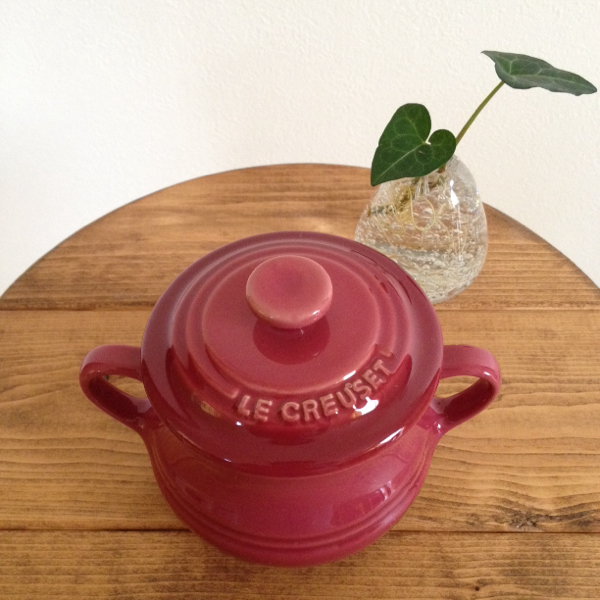 ルクルーゼ◎ミニ・スープボール◎ダークフランボワーズ◎限定