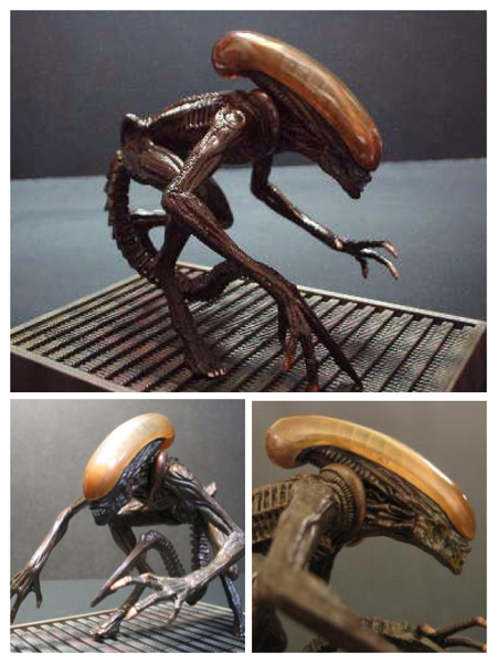 ☆未開封☆未使用☆コナミ SF フィギュア☆ニュー エイリアン_1