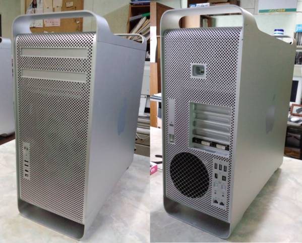 MacPro2.66Quad×2/8コア/MEM8G/500GB/8800GT/A1186-完動品