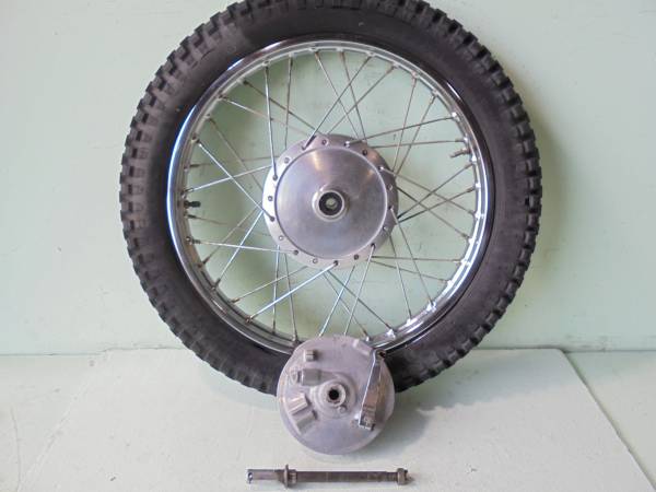 ヤマハ DT1 フロントホイール TAKASAGO (検 DT1F RT1 RT360
