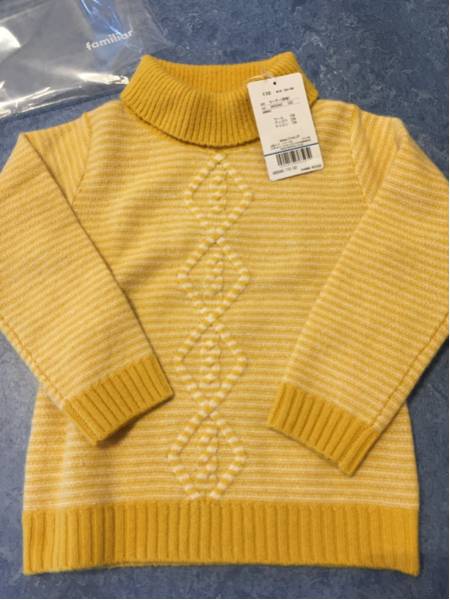 familiar■セーター110【未使用品】