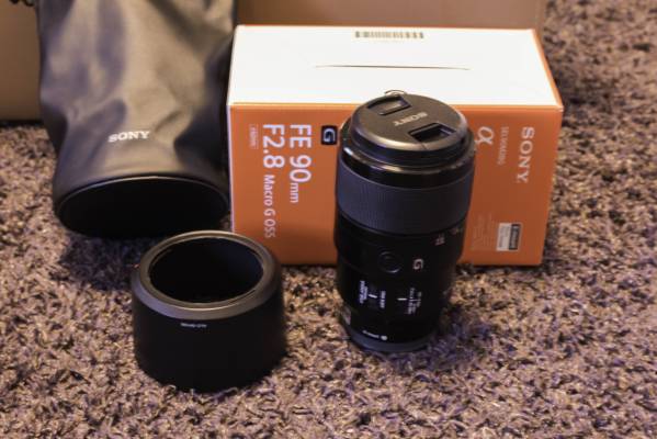 Macro 90mm FE Sony G OSS Lens f⁄2.8 | F2.8 SEL90M28G Review - with