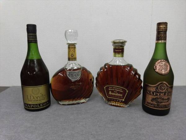 L.Dorville/SUNTORY XO/ARMAGNAC など4本セット ☆3001 【公式通販】