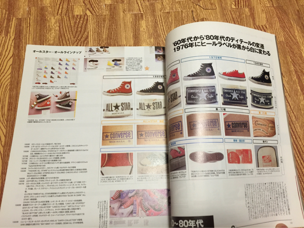 絶版本 コンバース 永久定番 ブック1999年発売 BOON EXTRA 1999年発売