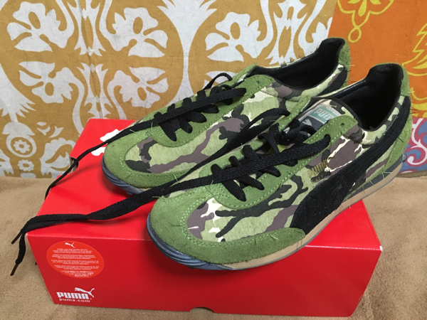 プーマ スニーカー カモフラージュ 迷彩 25.5 新品