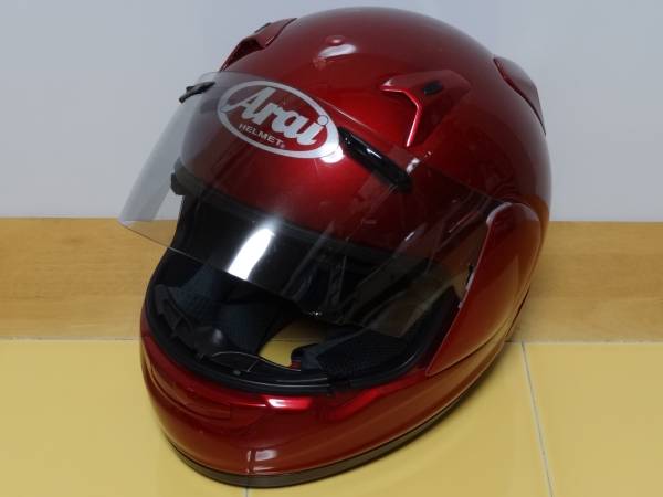 ☆arai ASTRO-IQ サイズS 55・56 ワインレッド 2012年製造品