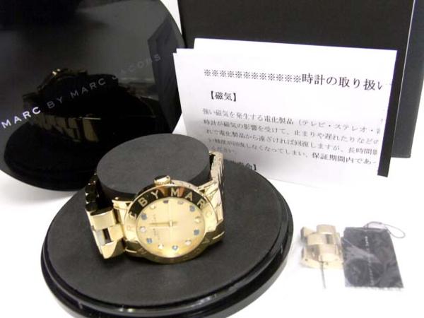 1円～マークバイマークジェイコブス【良好】 腕時計/MBM3215