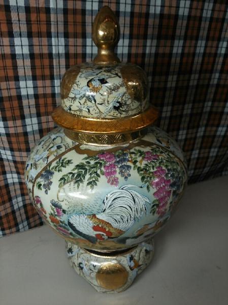 ◆蔵出し品◆薩摩焼　栄盛窯　瀧山作（訳アリ品）