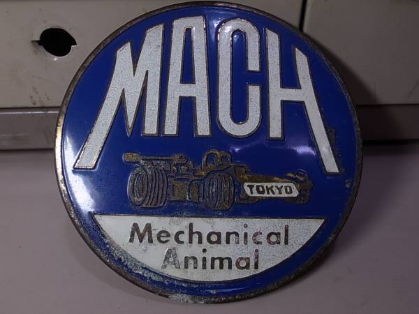 MACH マッハ　旧車　ビンテージ　カーバッジ　レトロ　