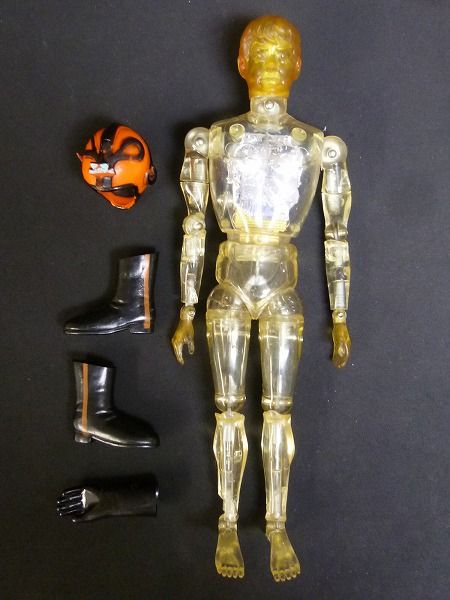 L049 当時!! 変身サイボーグ1号 銀色バージョン / タック隊長 ■