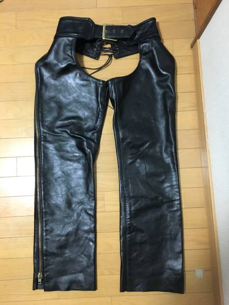 VANSON バンソン　チャップス　黒色サイズ２４