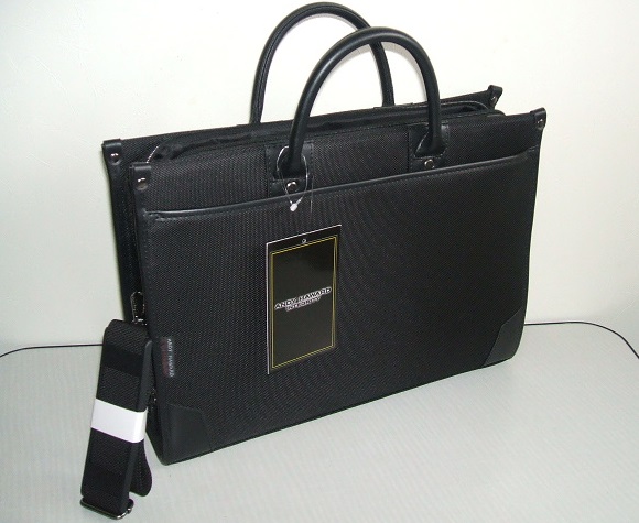 切手可〓ANDY HAWARD〓アンディハワードビジネスバッグ黒〓新品