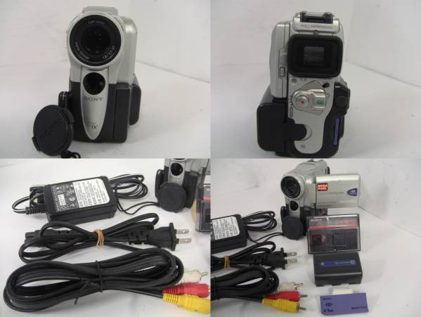 Sony 【即決/動作確認済み/PC保存可能】SONY DCR-PC101付属品7点/V078