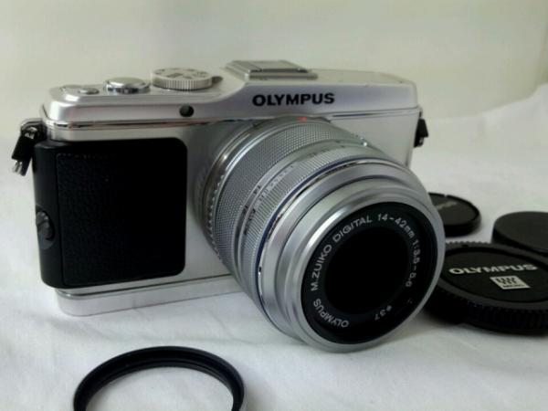 OLYMPUS PEN E-P3 レンズキット シルバー 神戸 カメラ、光学機器