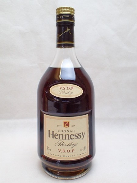 未開封 ヘネシー コニャック VSOP 金キャップ 1000ml 箱付 ヘネシー