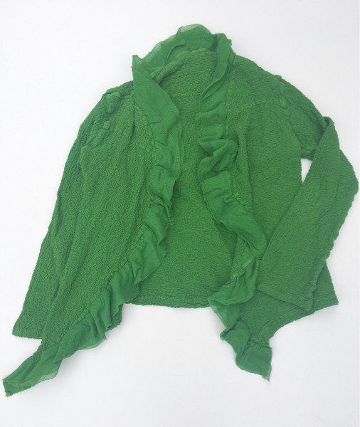 meイッセイミヤケISSEY MIYAKEパラシュート ボレロ カーディガン