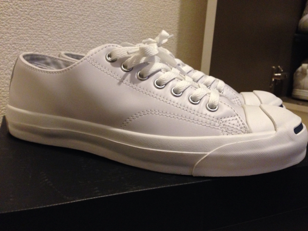 1回着用のみ CONVERS コンバース JACK PURCELL レザー 26.5cm